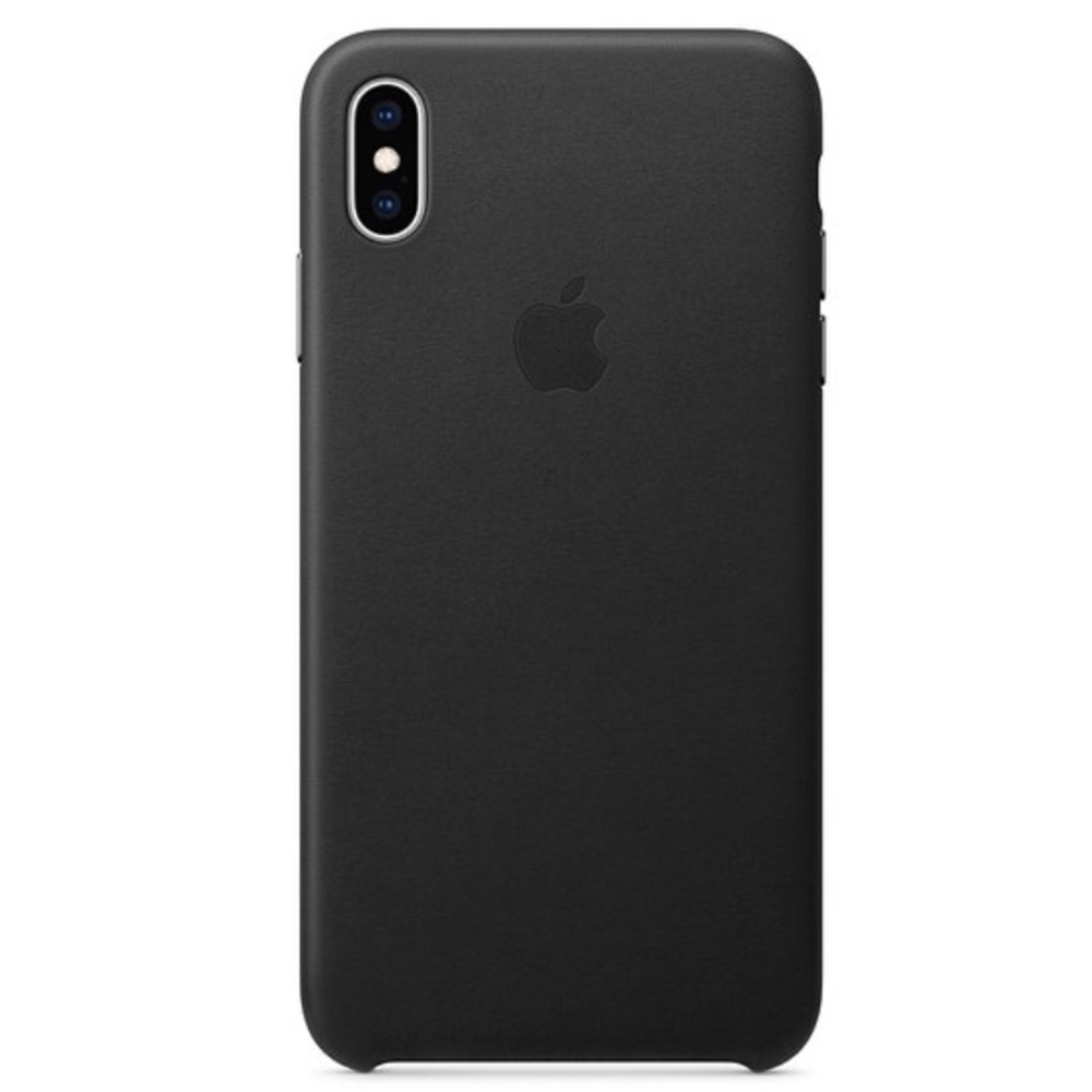 Apple Black Leather Case for iPhone XS Max
